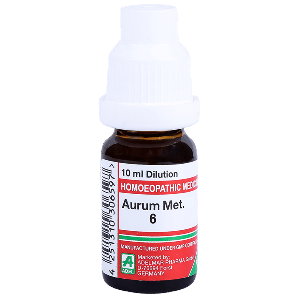 ADEL Aurum Met. Dilution 6 bottle of 10 ml Dilution