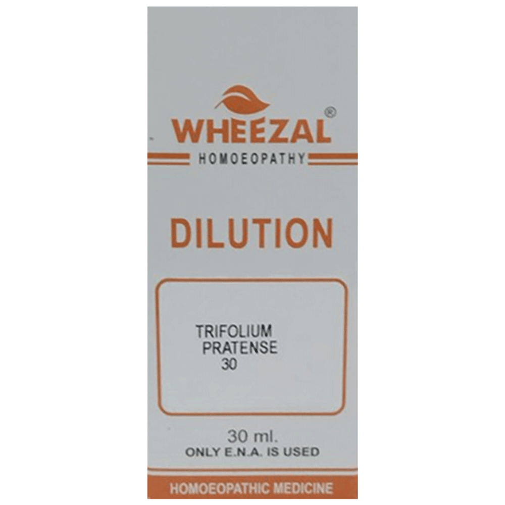 Wheezal Trfolium Pratense Dilution 30 bottle of 30 ml Dilution