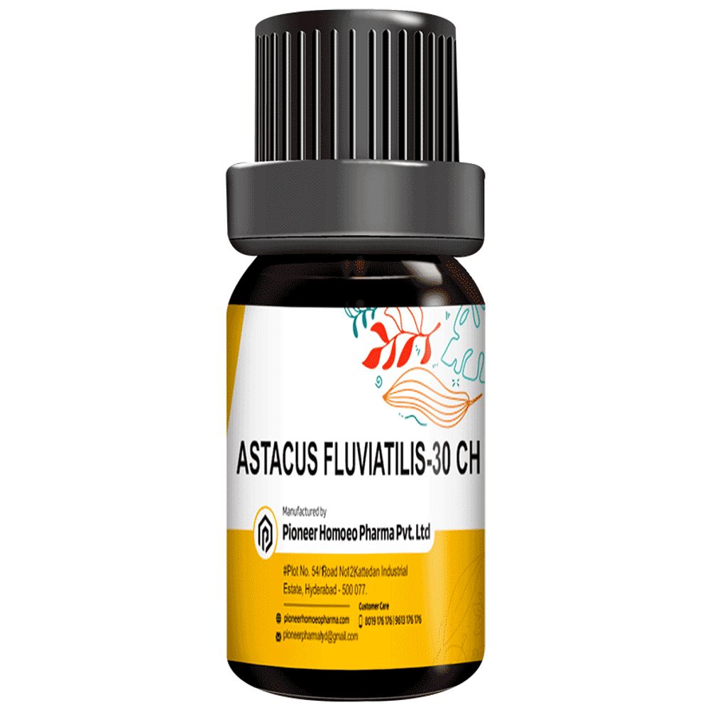Pioneer Pharma Astacus Fluviatilis Globules Pellets Multidose Pills 30 CH bottle of 150 tablets Pioneer Pharma Astacus Fluviatilis Globules Pellets Multidose Pills 30 CH bottle of 150 tablets