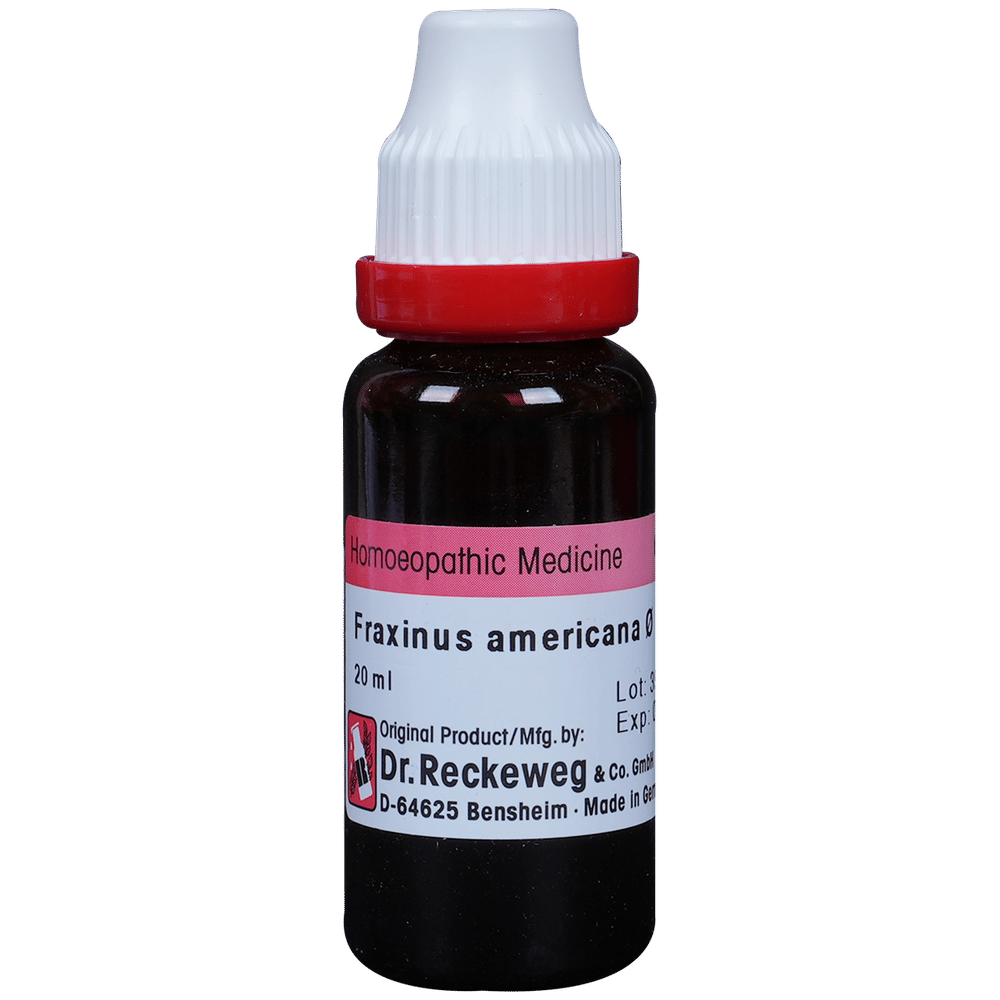 Dr. Reckeweg Fraxinus Amer Mother Tincture Q bottle of 20 ml Mother Tincture