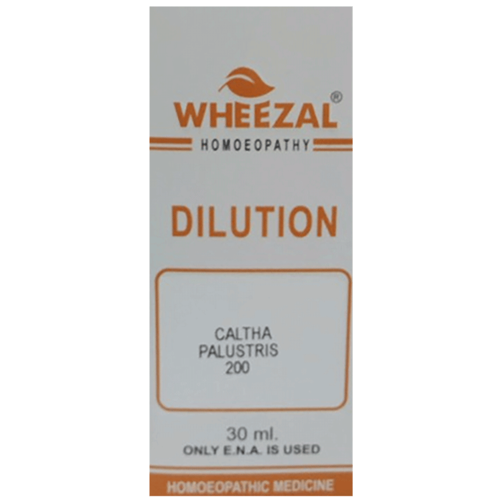Wheezal Caltha Palustris Dilution 200 bottle of 30 ml Dilution Wheezal Caltha Palustris Dilution 200 bottle of 30 ml Dilution