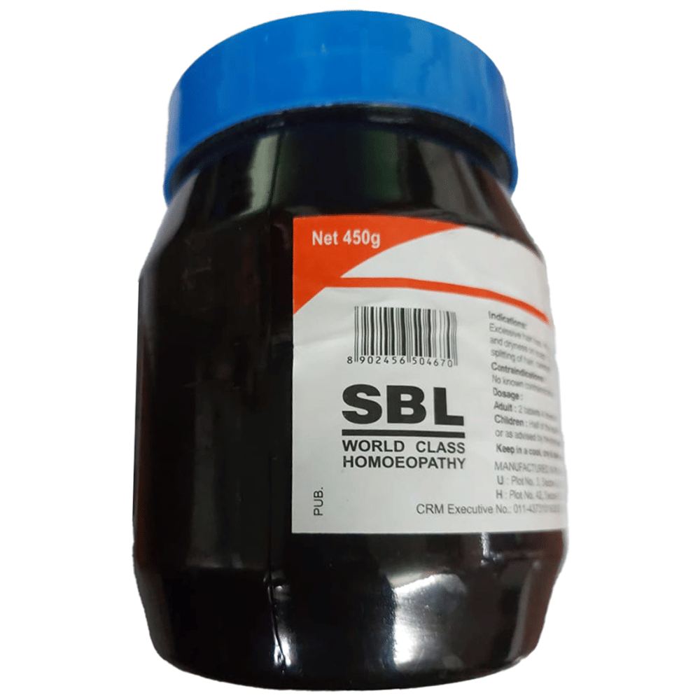 SBL Scalptone Tablet bottle of 450 gm Tablet