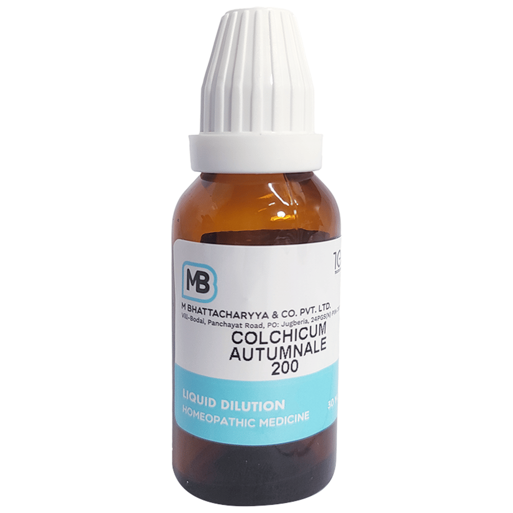 MB Colchicum Autumnale Dilution 200 bottle of 30 ml Dilution MB Colchicum Autumnale Dilution 200 bottle of 30 ml Dilution