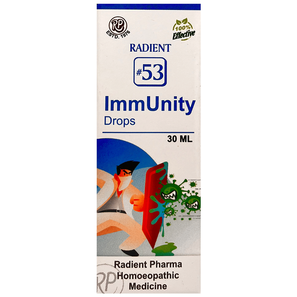 Radient #53 ImmUnity Drops bottle of 30 ml Oral Drops