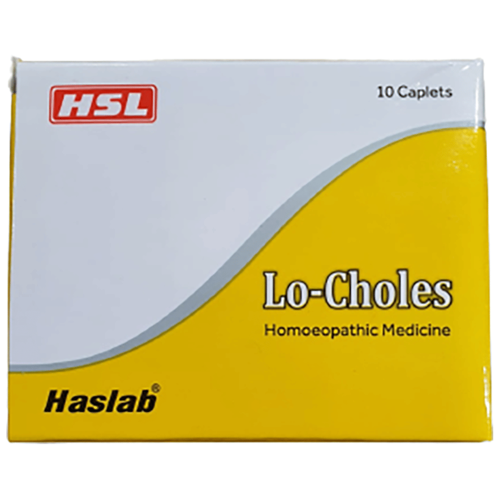 Haslab Lo-Choles Caplet box of 10 caplets