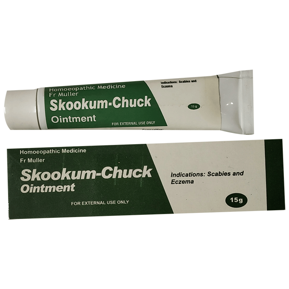Fr Muller Skookum-Chuck Ointment tube of 15 gm Ointment