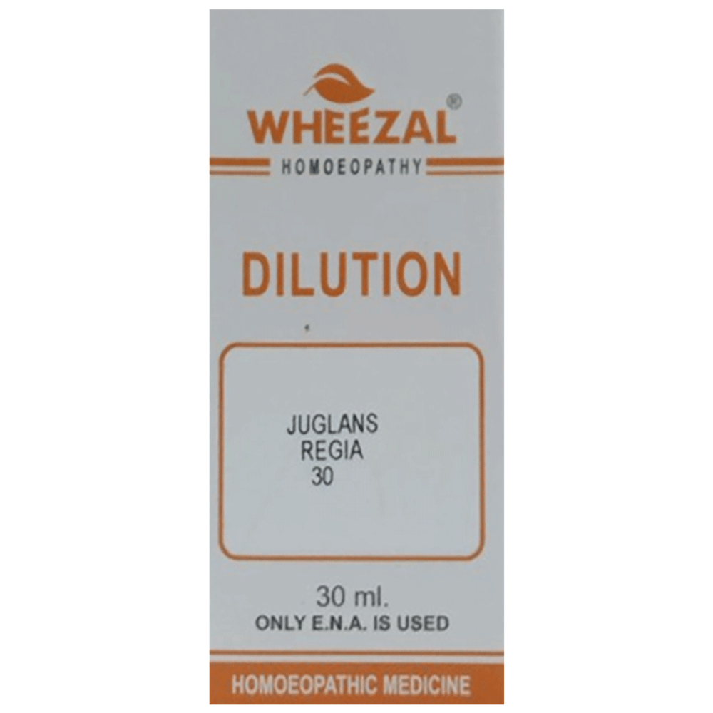 Wheezal Juglans R Dilution 30 bottle of 30 ml Dilution