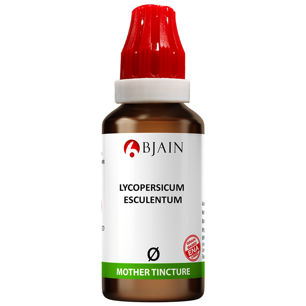 Bjain Lycopersicum Esculentum Mother Tincture Q bottle of 30 ml Mother Tincture