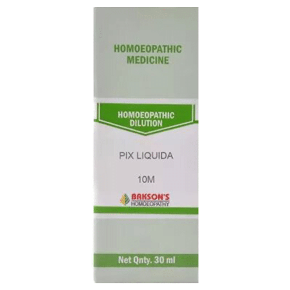 Bakson's Homeopathy Pix Liquida Dilution 10M bottle of 30 ml Dilution