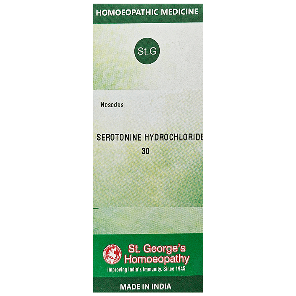 St. George‚Äôs Serotonin Hydrochloride Dilution 30 bottle of 30 ml Dilution