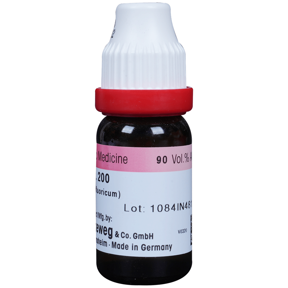 Dr. Reckeweg Acid Fluor Dilution 200 CH bottle of 11 ml Dilution Dr. Reckeweg Acid Fluor Dilution 200 CH bottle of 11 ml Dilution