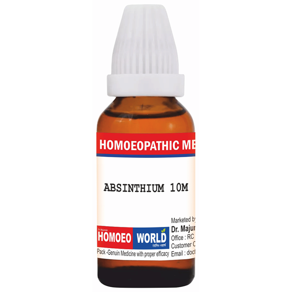 Dr. Majumder Homeo World Absinthium Dilution (30ml Each) 10M combo pack of 6 bottles