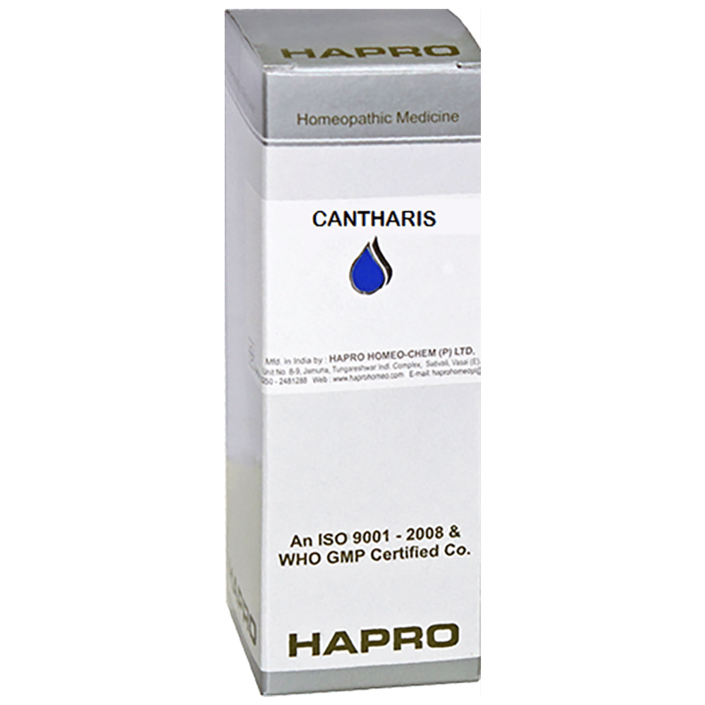 Hapro Cantharis Dilution 200 bottle of 100 ml Dilution