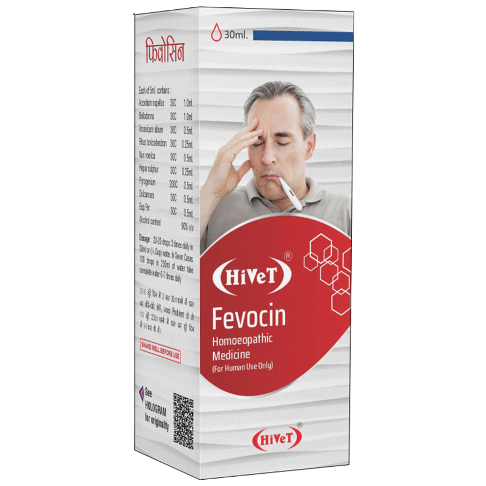 Hivet Fevocin Drop bottle of 30 ml Drop
