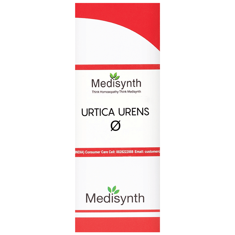 Medisynth Urtica Urens Q bottle of 30 ml Mother Tincture