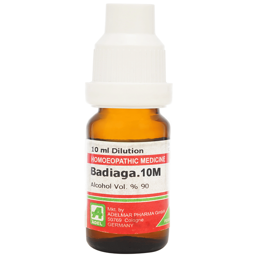 ADEL Badiaga Dilution 10M bottle of 10 ml Dilution