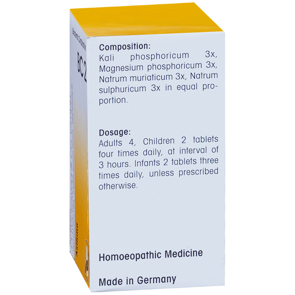 Dr. Reckeweg Bio-Combination 2 (BC 2) Tablet bottle of 20 gm Biocombination Tablet Dr. Reckeweg Bio-Combination 2 (BC 2) Tablet bottle of 20 gm Biocombination Tablet