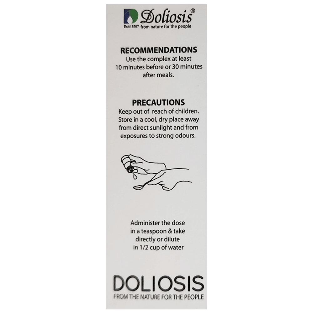 Doliosis D25 Cholocomp Liquid Complex bottle of 30 ml Drop
