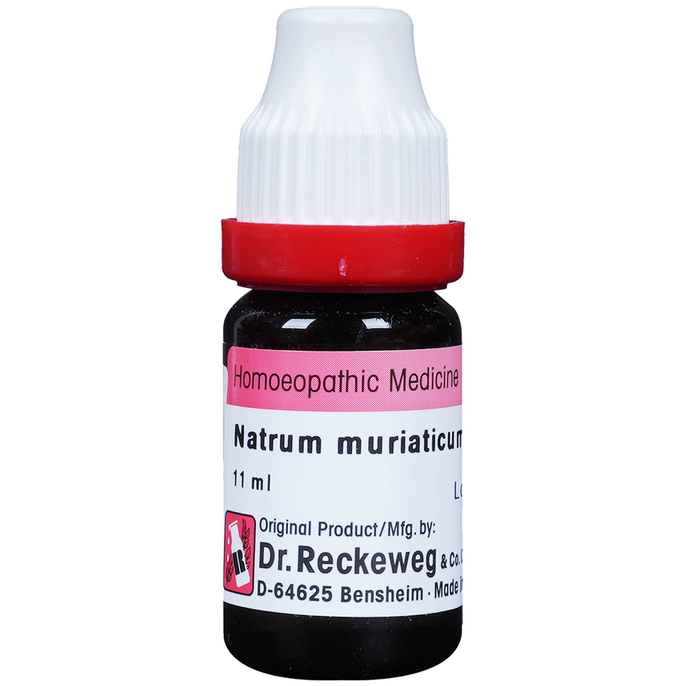Dr. Reckeweg Natrum Mur Dilution 30 CH bottle of 11 ml Dilution