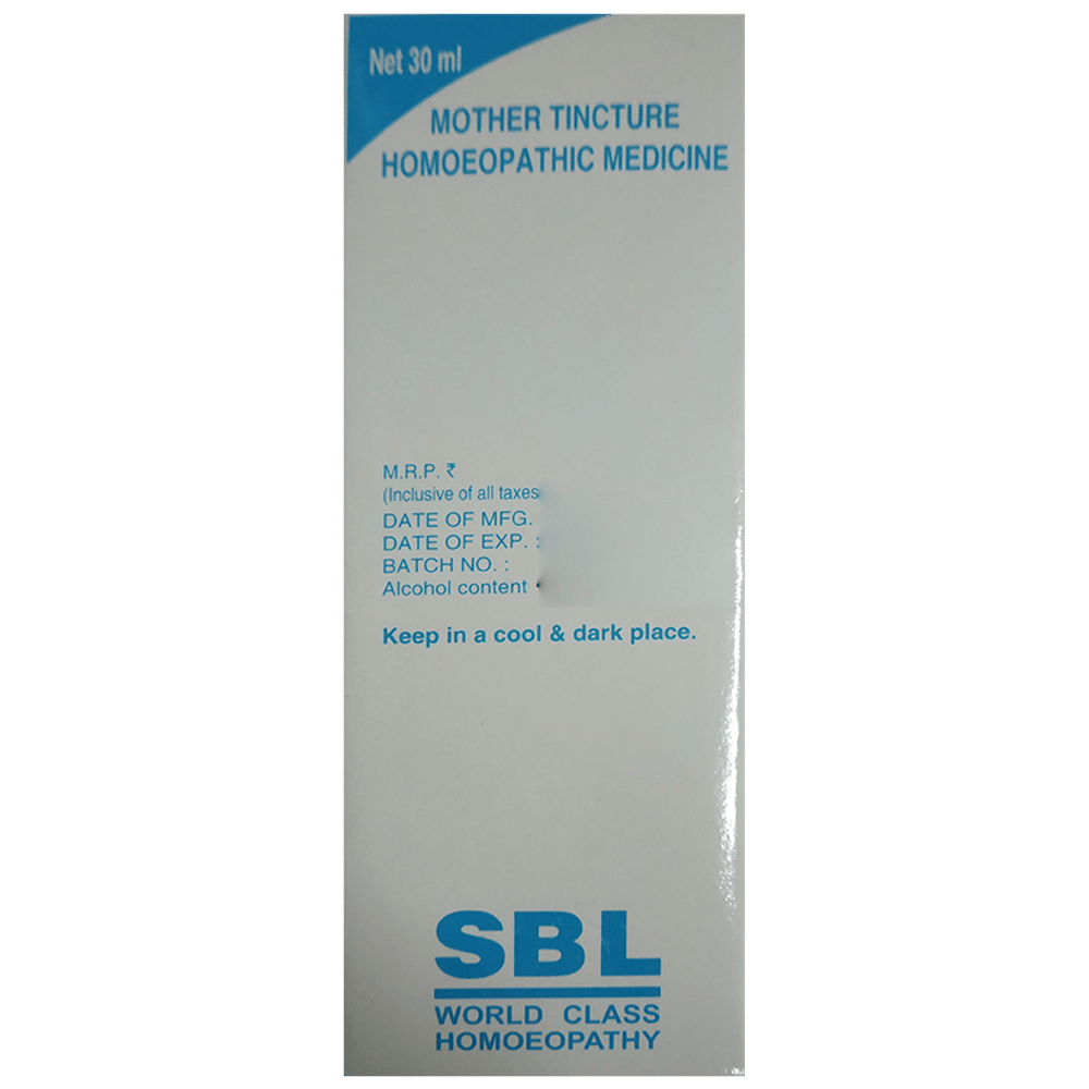 SBL Allium Sativum Mother Tincture Q bottle of 30 ml Mother Tincture