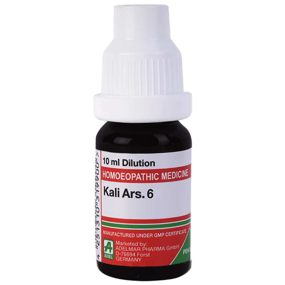 ADEL Kali Ars. Dilution 6 bottle of 10 ml Dilution
