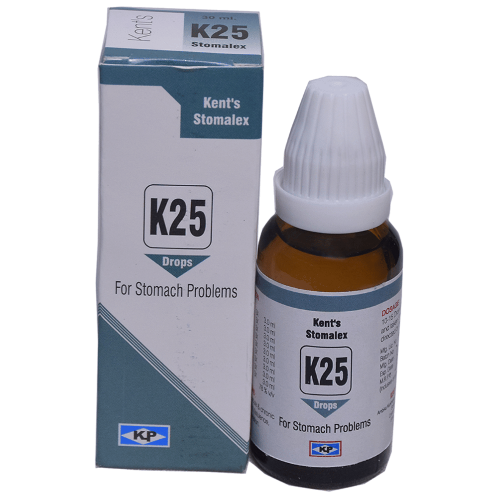 Kent's K25 Stomach Problems Oral Drops bottle of 30 ml Oral Drops