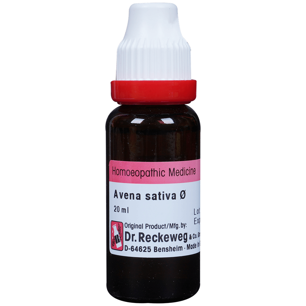 Dr. Reckeweg Avena Sat Mother Tincture Q bottle of 20 ml Mother Tincture