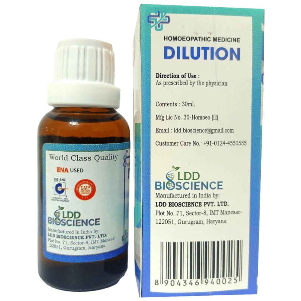 LDD Bioscience Acidum Muriaticum Dilution 30 CH bottle of 30 ml Dilution LDD Bioscience Acidum Muriaticum Dilution 30 CH bottle of 30 ml Dilution