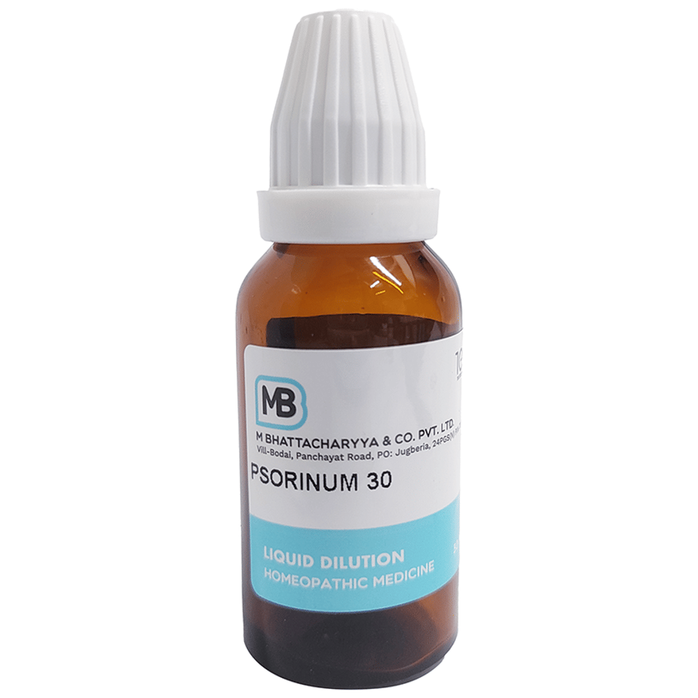 MB Psorinum Dilution 30 bottle of 30 ml Dilution