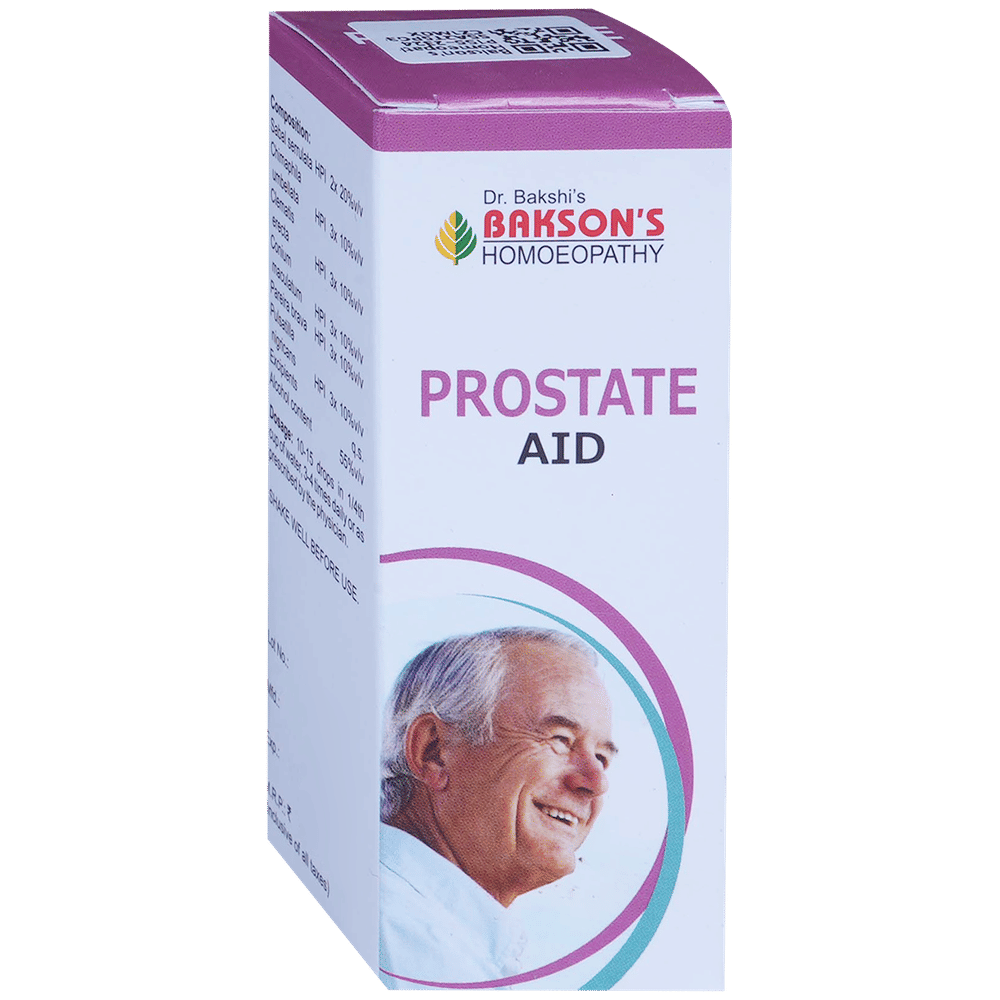 Bakson's Homeopathy Prostate Aid Drop bottle of 30 ml Drop Bakson's Homeopathy Prostate Aid Drop bottle of 30 ml Drop