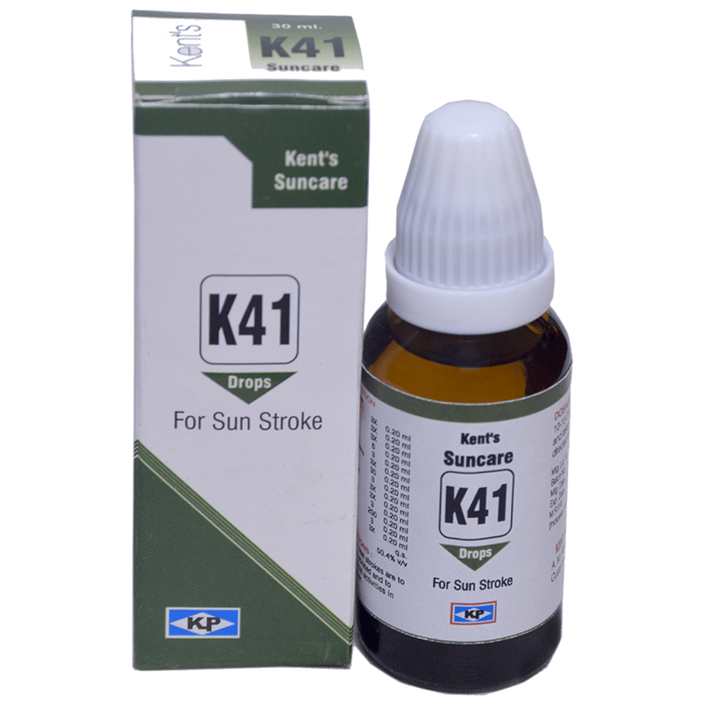 Kent's K41 Sun Stroke Oral Drops bottle of 30 ml Oral Drops