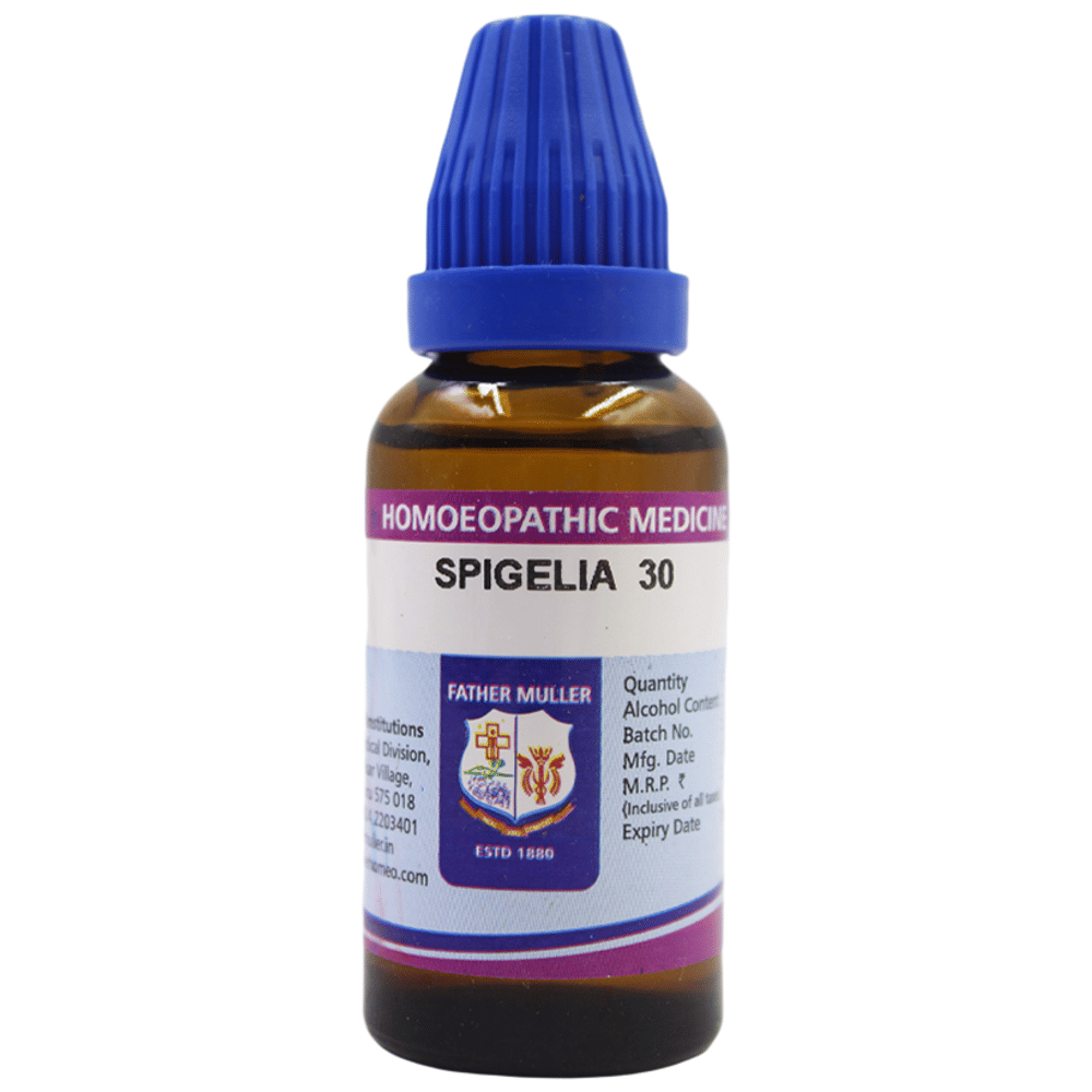 Father Muller Spigelia Drop 30 bottle of 30 ml Oral Drops