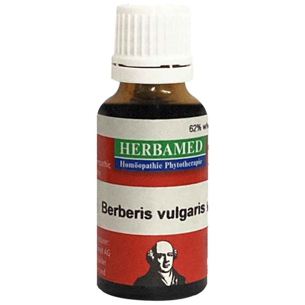 Herbamed Berberis Vulgaris Mother Tincture Q bottle of 20 ml Mother Tincture Herbamed Berberis Vulgaris Mother Tincture Q bottle of 20 ml Mother Tincture
