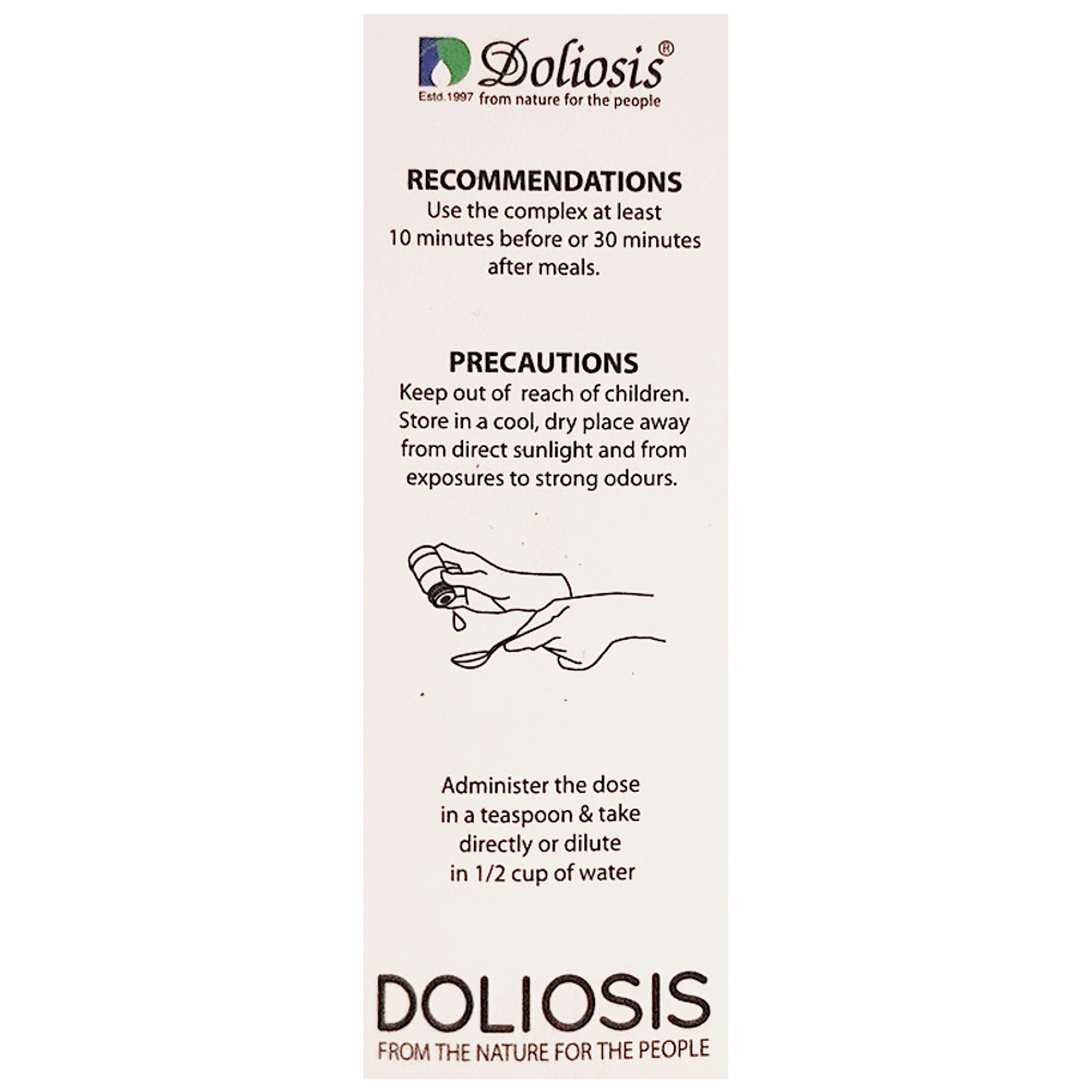 Doliosis D39 Leucril Liquid Complex bottle of 30 ml Drop