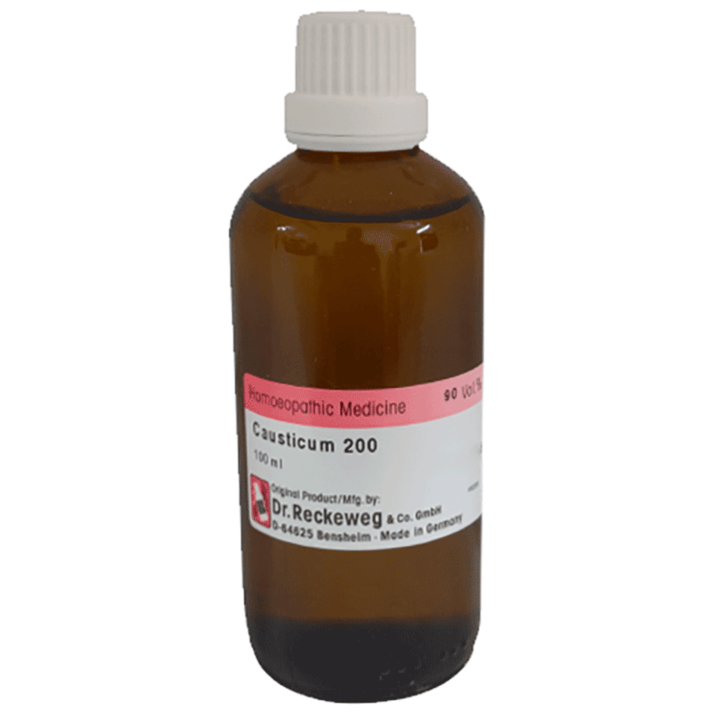 Dr Reckeweg &Co.gmbH Causticum  Dilution 200 CH bottle of 100 ml Dilution