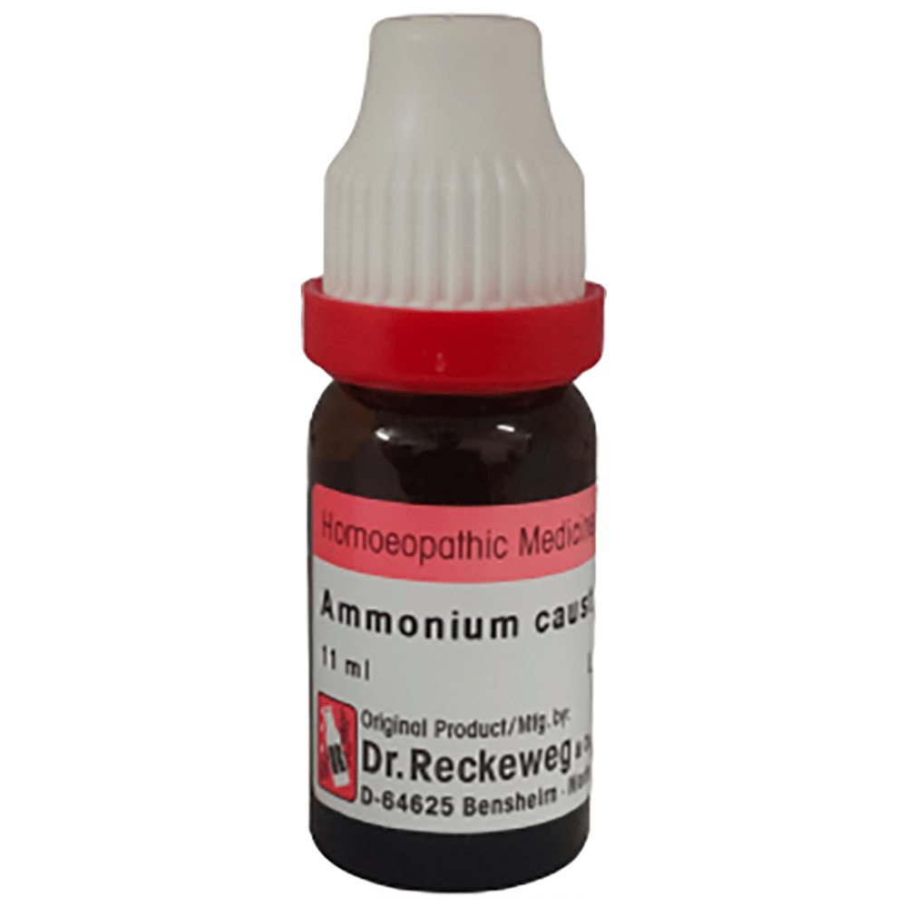 Dr Reckeweg &Co.gmbH Ammonium Causticum Dilution(11ml Each) 30 CH box of 11 ml Bottle