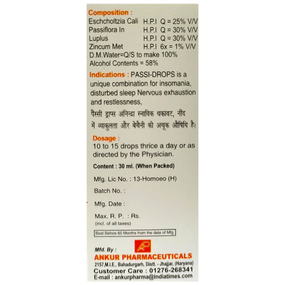 Ankur Passi Drop bottle of 30 ml Drop