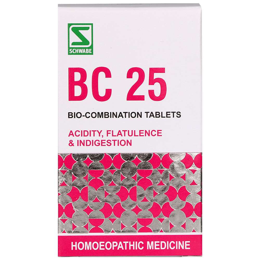 Dr Willmar Schwabe Bio-Combination BC 25 Tablet bottle of 25 gm Tablet