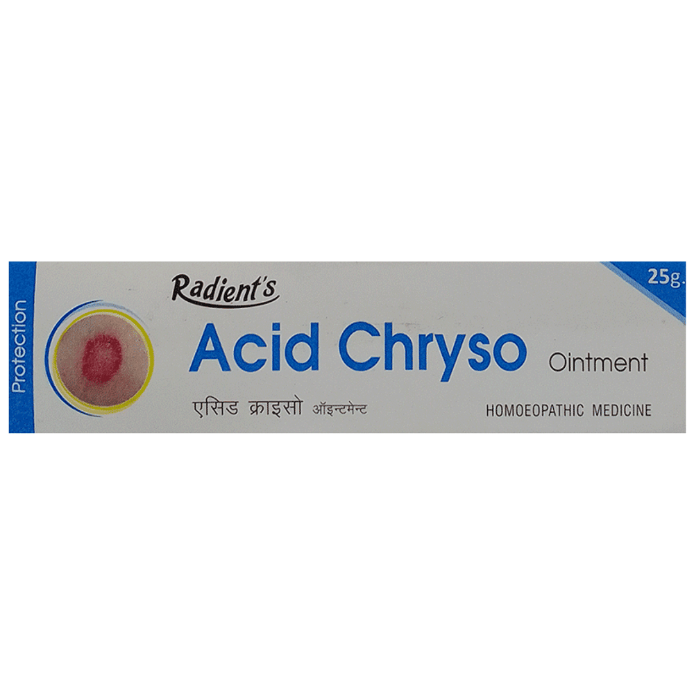 Radient Acid Chryso Ointment tube of 25 gm Ointment