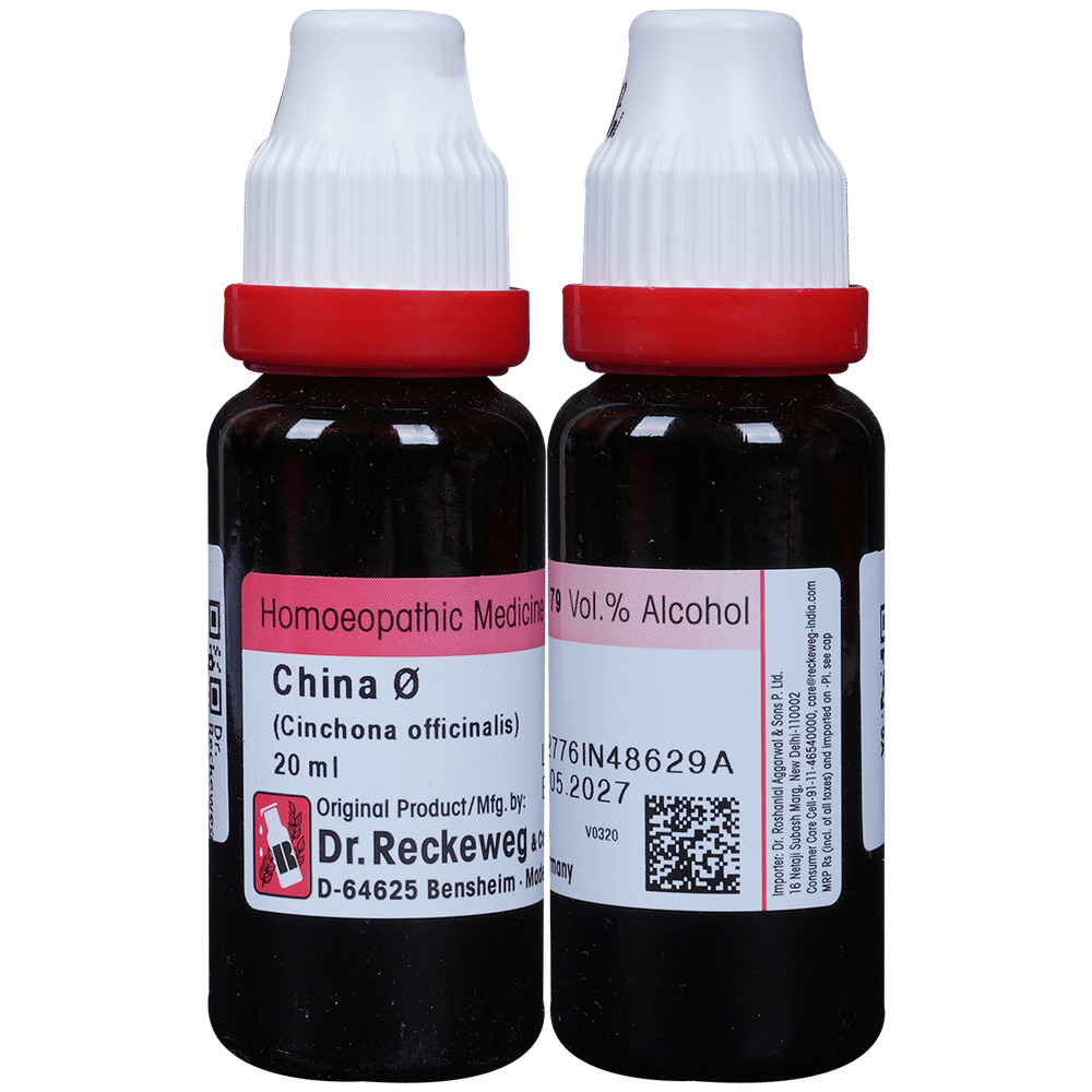 Dr. Reckeweg China Off Mother Tincture Q bottle of 20 ml Mother Tincture