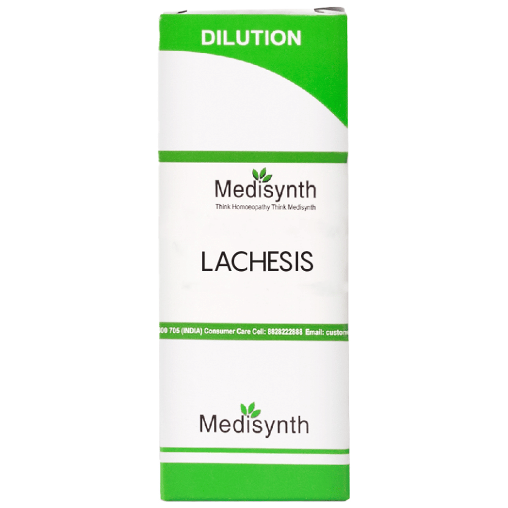 Medisynth Lachesis Dilution 200 bottle of 30 ml Dilution