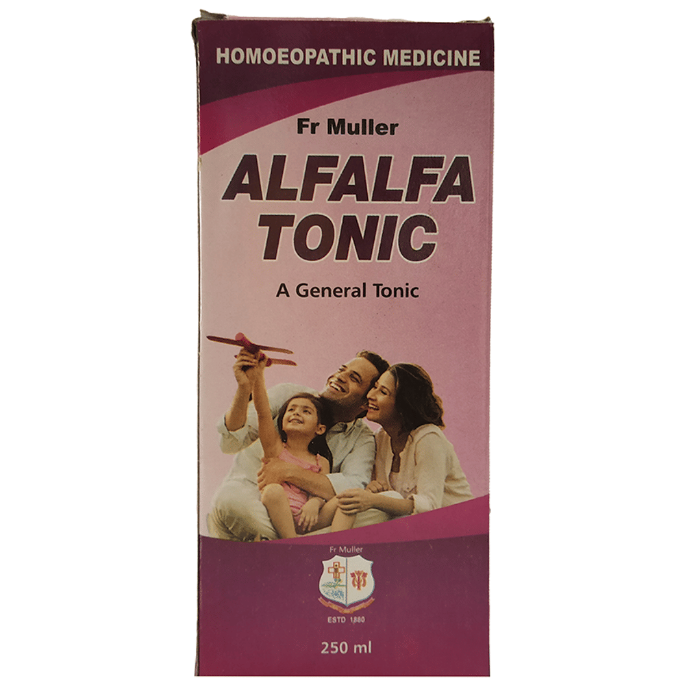 Fr Muller Alfalfa Tonic bottle of 250 ml Tonic