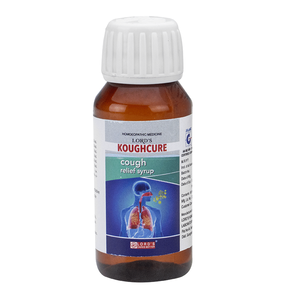 Lord's Koughcure Syrup bottle of 60 ml Syrup