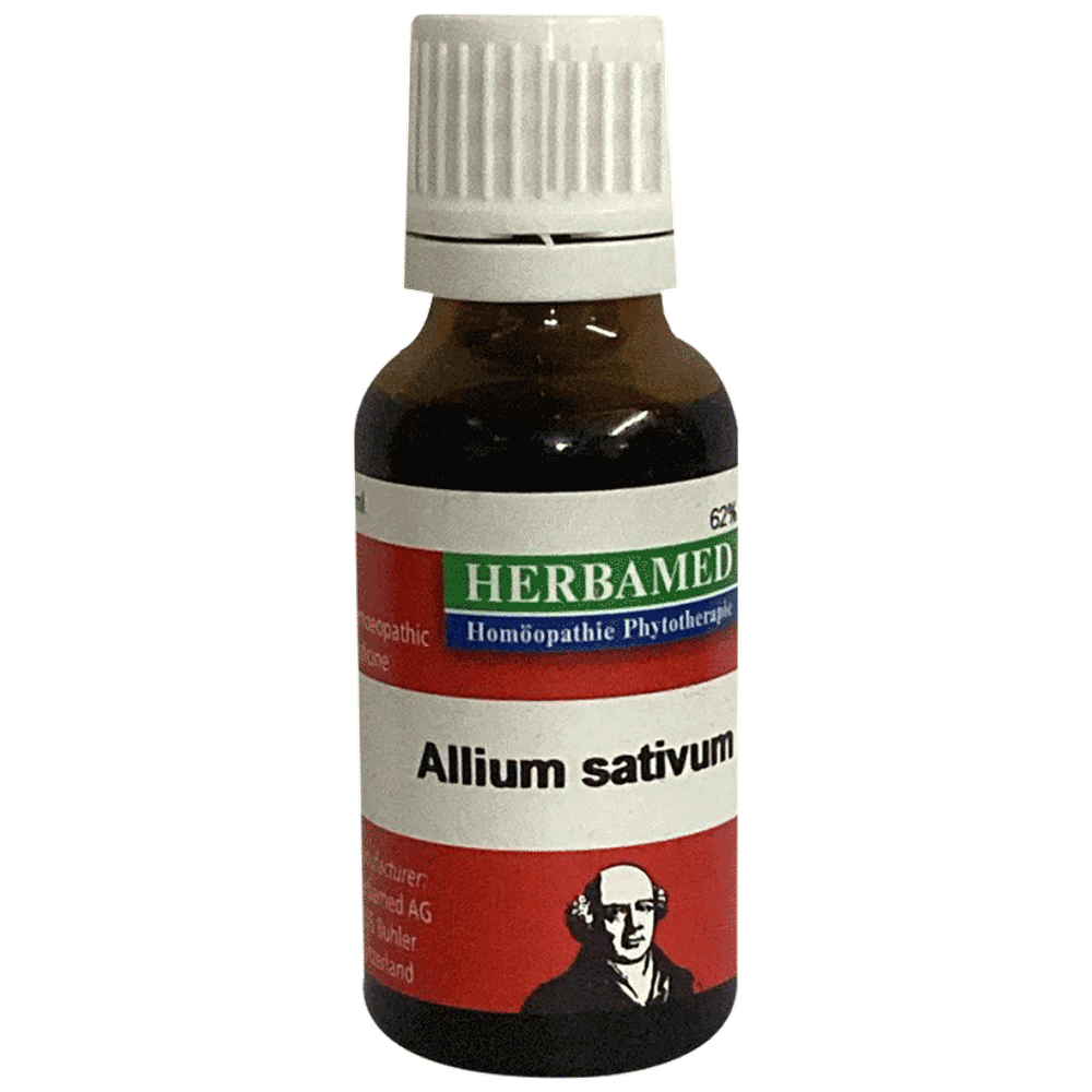 Herbamed Allium Sativum Mother Tincture Q bottle of 20 ml Mother Tincture