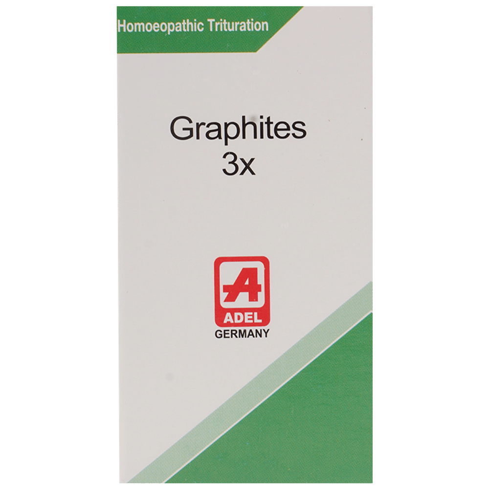 ADEL Graphites Trituration Tablet 3X bottle of 20 gm Trituration Tablet ADEL Graphites Trituration Tablet 3X bottle of 20 gm Trituration Tablet