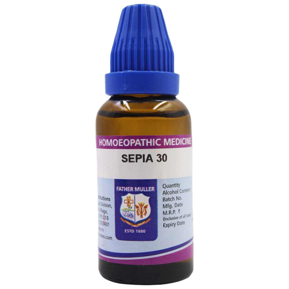 Father Muller Sepia Drop 30 bottle of 30 ml Oral Drops