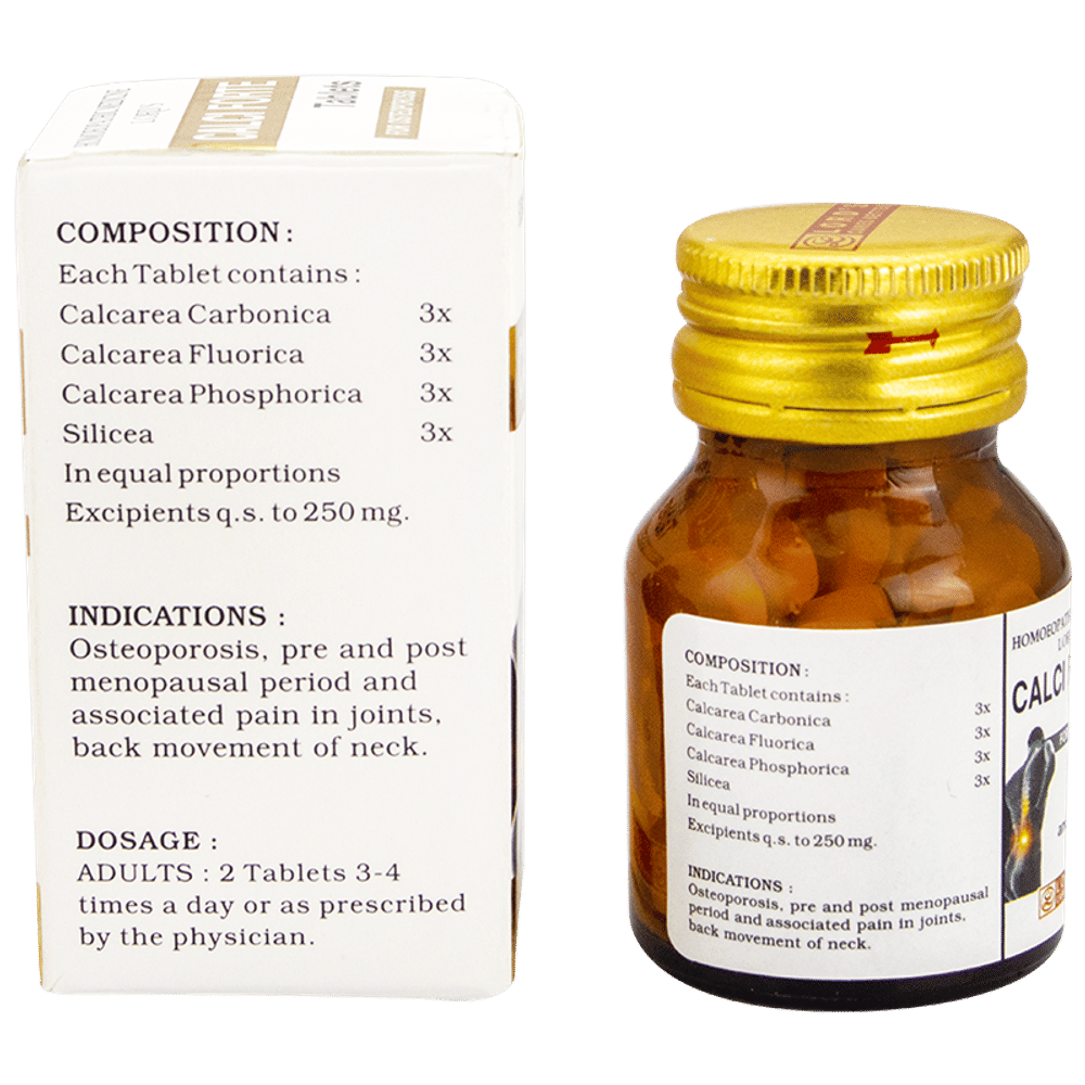 Lord's Calci Forte Tablet bottle of 25 gm Tablet