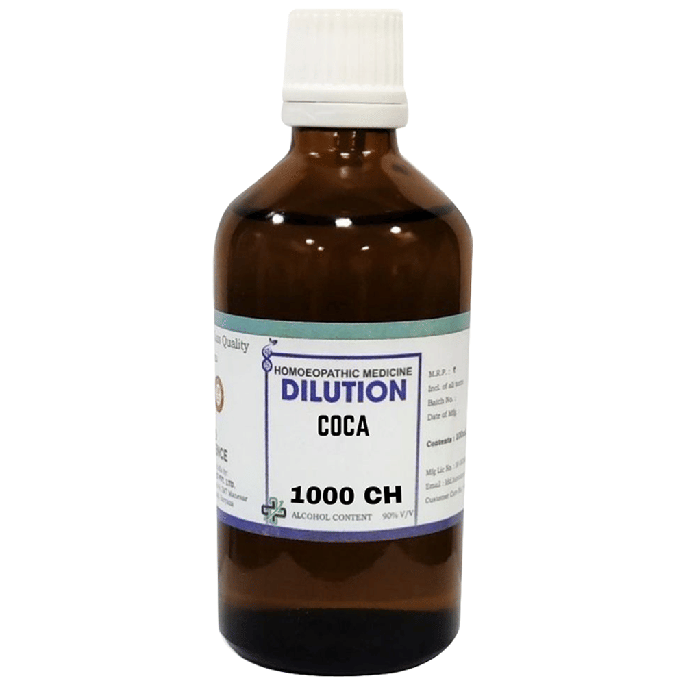 LDD Bioscience Coca Dilution 1000 CH bottle of 100 ml Dilution