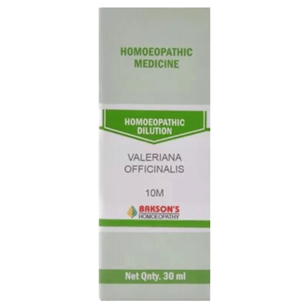 Bakson's Homeopathy Valeriana Officinalis Dilution 10M bottle of 30 ml Dilution Bakson's Homeopathy Valeriana Officinalis Dilution 10M bottle of 30 ml Dilution