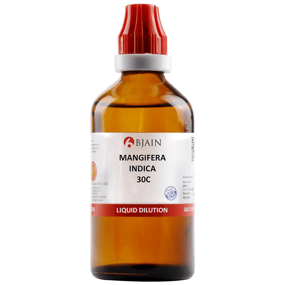 Bjain Mangifera Indica Dilution 30C bottle of 100 ml Dilution